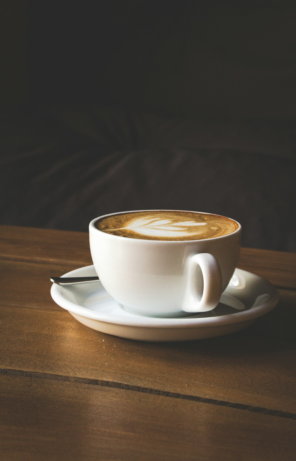 リーフラテアートのブレンドコーヒー